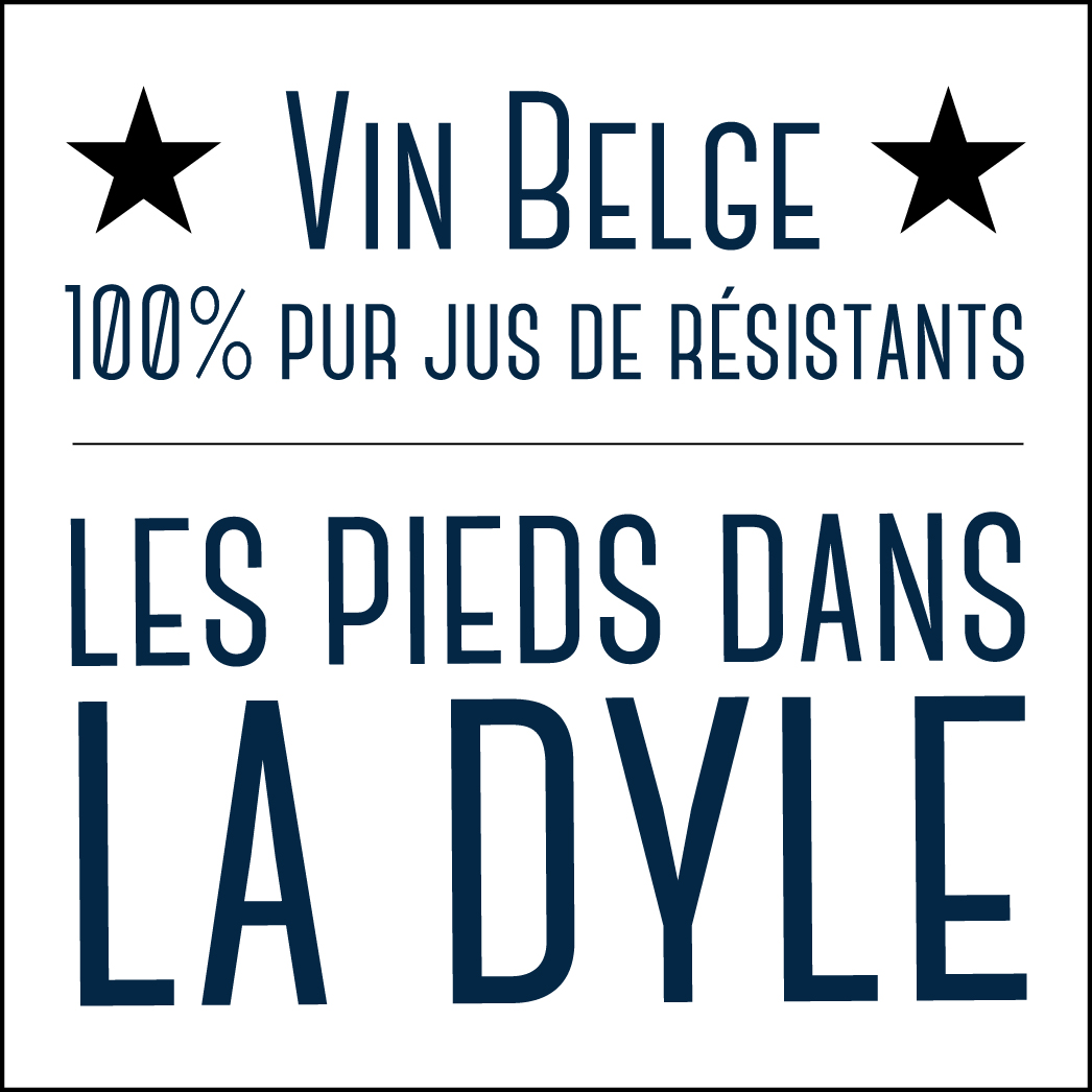 Les Pieds dans la Dyle — Vin belge, 100 % pur jus de résistants